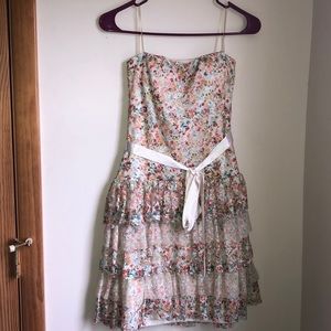 Spring floral dress